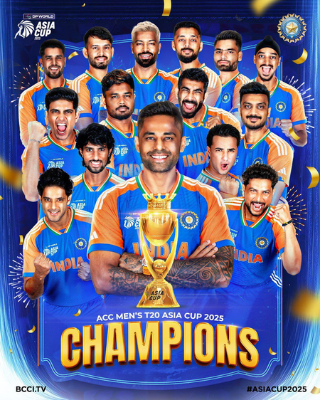 A fiery chase against Pakistan sealed with sheer brilliance, says Mohanlal on Team India's sensational win!