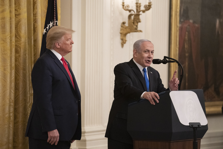 Netanyahu’s approval exhibits bonds with US President