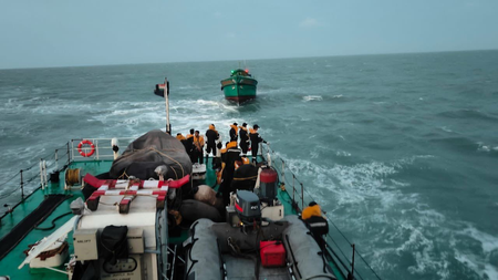 Four Andhra fishermen released from Sri Lankan jail return home