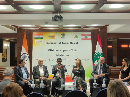 India, Lebanon explore avenues to strengthen tourism, business ties