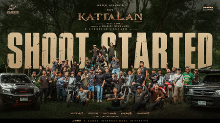 Unit of Antony Varghese's Kattalan begins Thailand schedule