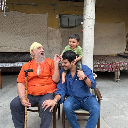 Angad Bedi shares son Guriq’s heartwarming moments with late father Bishan Singh Bedi on his birthday
