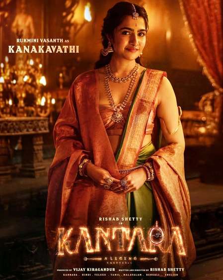 "Kantara-Chapter 1" actor Rukmini Vasanth hails director Rishab Shetty for his exceptional multi-tasking abilities