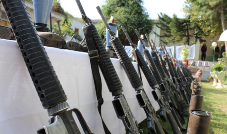 Uganda, AU destroy illicit firearms to curb proliferation of small weapons