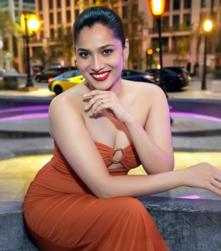 Ankita Lokhande channels Sridevi’s iconic ‘Chandni’ look with modern twist