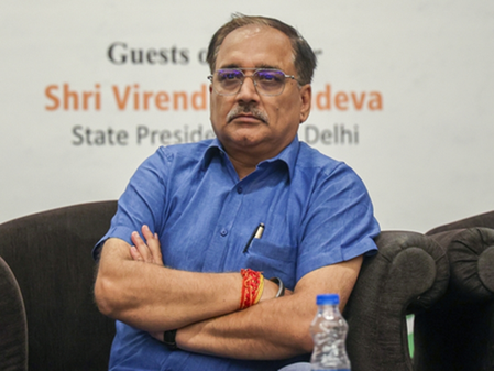 ‘Political vultures’: Delhi BJP chief Virendra Sachdeva on AAP leaders' remarks on mishaps