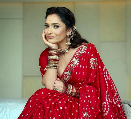 Ankita Lokhande dons saree from Pavitra Rishta highlight episode, promises to gift it to fans