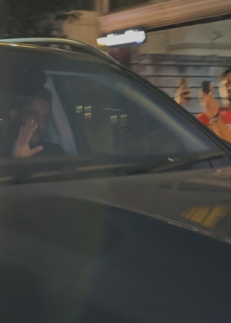 Uncle Salman Khan visits Arbaaz & Sshura Khan's baby girl at the hospital