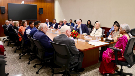 FM meets US delegation, discusses geopolitical development and India-US interests