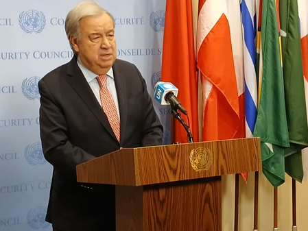 End hostilities now, Guterres demands on anniversary of ‘dark day’ of Hamas attack on Israel End hostilities now, Guterres demands on anniversary of ‘dark day’ of Hamas attack on Israel