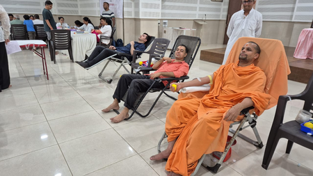 BAPS organises blood donation drives in Maha, logs record participation