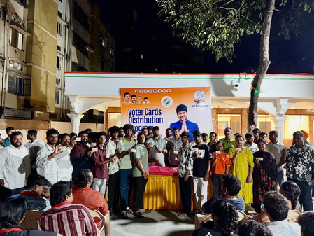 Jubilee Hills by-election: Congress leader booked for distributing voter cards (Lead)