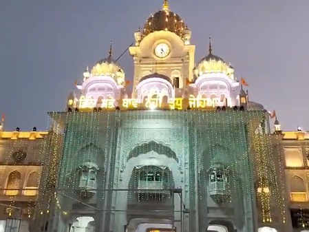 गुरु रामदास जी की जयंति पर सजा हरमंदिर साहिब, दर्शन के लिए पहुंचे लाखों श्रद्धालु