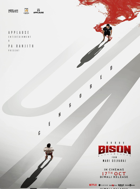 Censor Board clears Dhruv Vikram's sports drama 'Bison Kaalamaadan' for release with U/A certificate