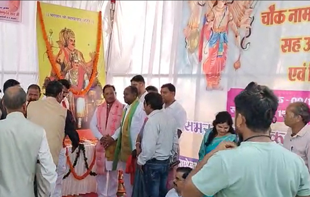 छत्तीसगढ़ कटघोरा में मुख्यमंत्री विष्णुदेव साय का भव्य स्वागत, समाज में एकता का दिया संदेश छत्तीसगढ़ कटघोरा में मुख्यमंत्री विष्णुदेव साय का भव्य स्वागत, समाज में एकता का दिया संदेश