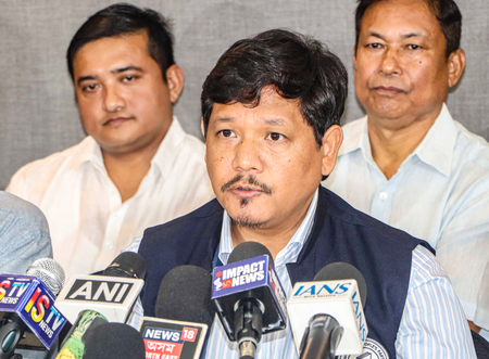 CM Sangma appeals for peace after clash near Assam-Meghalaya border
