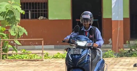 ‘Garuda Kavach’: Varanasi school students develop life-saving helmet