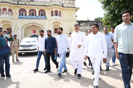‘NSUI students arrested at behest of RSS’, says Rajasthan LoP after visiting Central Jail