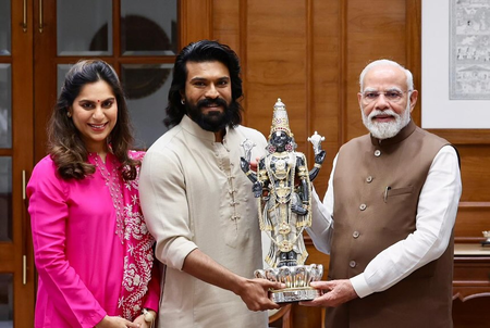 Ram Charan meets PM Modi, lauds PM’s vision for sports Ram Charan meets PM Modi, lauds PM’s vision for sports
