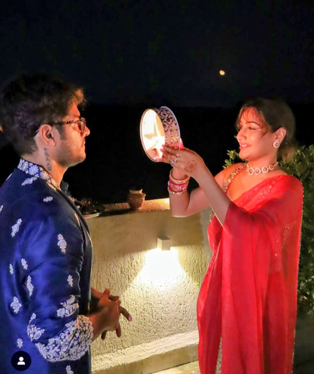 Surbhi Chandna reveals Karan Sharma fasted for her on Karwa Chauth again this year