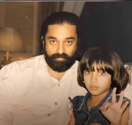 Kamal Haasan says, 'guard the child within you' as daughter Akshara turns a year older