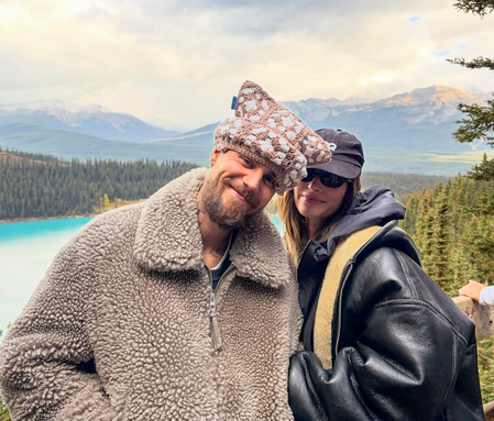 Justin Bieber,  wife Hailey Bieber get cozy during their mountain vacation