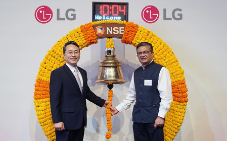 LG Electronics India soars over 50 pc on trading debut, valuation hits .07 billion