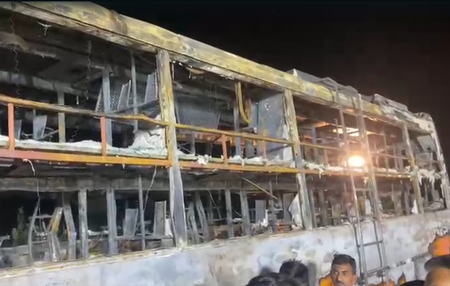 राजस्थान बस हादसा 20 यात्रियों की दर्दनाक मौत, ओम बिरला और उपराष्ट्रपति ने जताया दुख राजस्थान बस हादसा 20 यात्रियों की दर्दनाक मौत, ओम बिरला और उपराष्ट्रपति ने जताया दुख