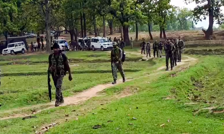27 Maoists surrender in Chhattisgarh's Sukma