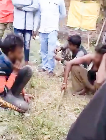 Video of Trinamool leader thrashing man at Kangaroo Court goes viral