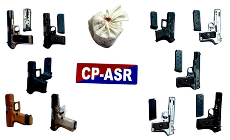 Arms, narcotics smuggling module linked to Pakistan busted in Punjab; three held