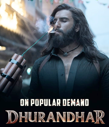 Ranveer Singh shows off a fierce look in Dhurandhar’s title track