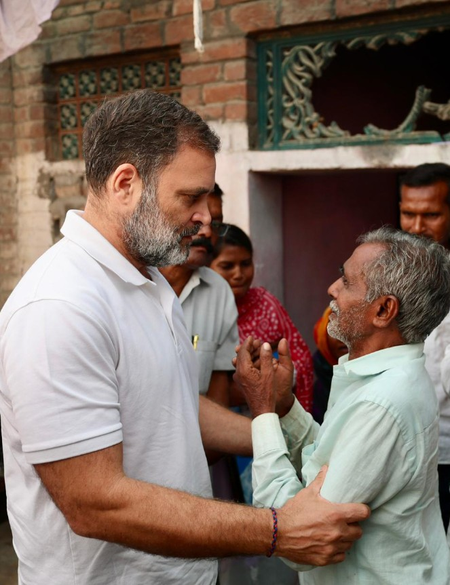 हरिओम वाल्मीकि के परिवार के साथ हो रहा अपराधी जैसा व्यवहार: राहुल गांधी