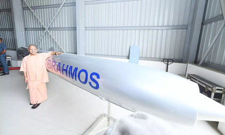 Rajnath Singh and Yogi Adityanath to flag off first batch of Brahmos tomorrow Rajnath Singh and Yogi Adityanath to flag off first batch of Brahmos tomorrow