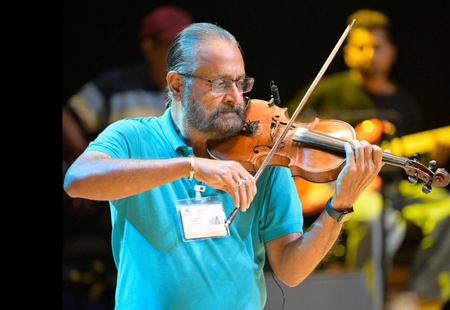 BJP upbeat as veteran composer Ouseppachan joins party event in Thrissur