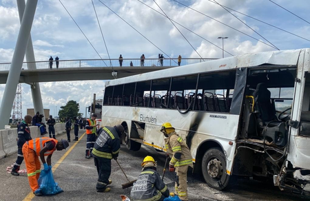 Speeding, unroadworthiness blamed after bus crash kills 43 in South Africa Speeding, unroadworthiness blamed after bus crash kills 43 in South Africa