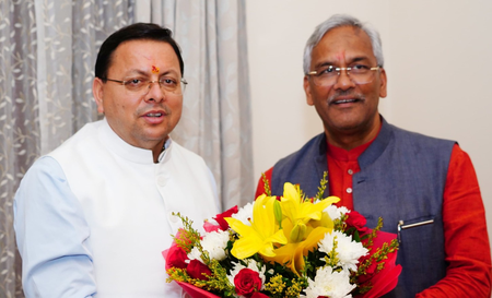 Uttarakhand CM Dhami's Diwali gesture reinforces bond with ex-CM Rawat