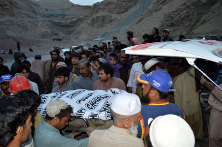 Pakistan: Four coal miners die after inhaling poisonous methane gas in Balochistan Pakistan: Four coal miners die after inhaling poisonous methane gas in Balochistan
