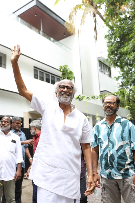 Rajinikanth greets fans on Deepavali even as 'Jailer 2' team releases BTS video! Rajinikanth greets fans on Deepavali even as 'Jailer 2' team releases BTS video!