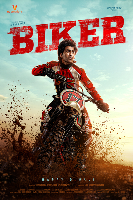 Actor Sharwanand's film with director Abhilash Kankara titled 'Biker'! Actor Sharwanand's film with director Abhilash Kankara titled 'Biker'!
