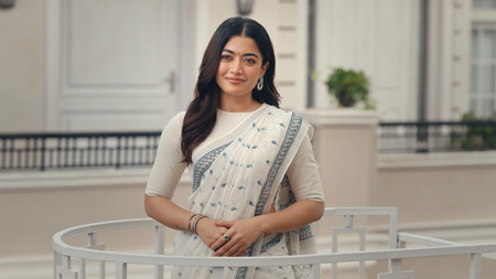 रश्मिका मंदाना ने दीपावली पर फैंस को दिया खास तोहफा, फिल्म 'मायसा' का पोस्टर जारी
