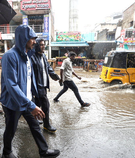 Heavy rain lashes TN as new low-pressure system forms over Bay of Bengal