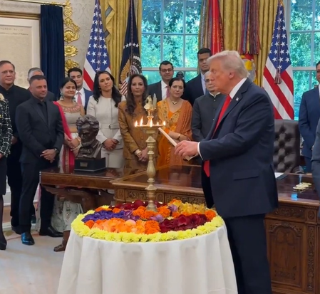 PM Modi thanks Trump for Diwali wishes, calls for 'united' fight against terror