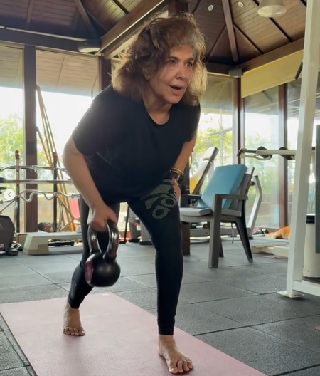 Rakesh Roshan’s wife Pinkie Roshan gifts herself a workout, emphasizes self-love on her birthday Rakesh Roshan’s wife Pinkie Roshan gifts herself a workout, emphasizes self-love on her birthday