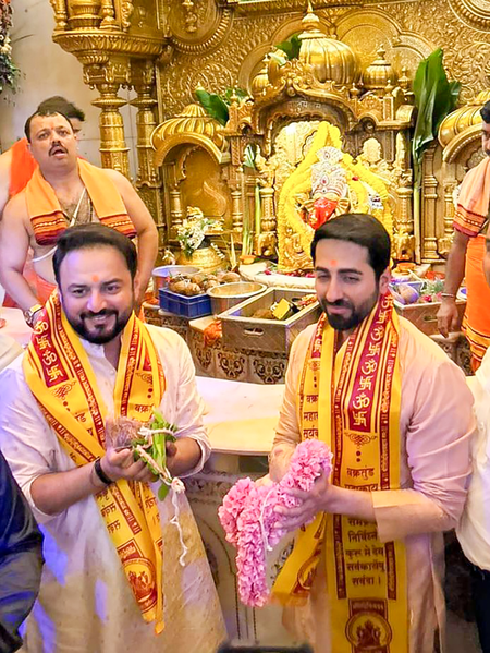 Ayushmann Khurrana seeks blessings at Siddhivinayak temple as ‘Thamma’ becomes his career’s best opening film Ayushmann Khurrana seeks blessings at Siddhivinayak temple as ‘Thamma’ becomes his career’s best opening film