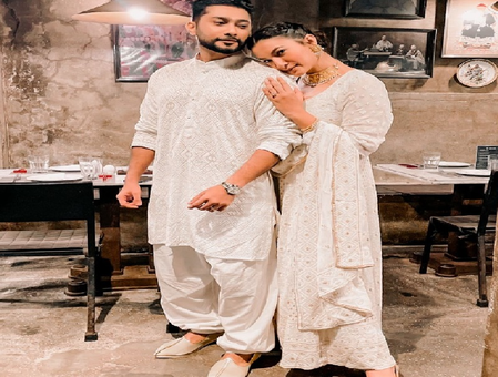 रोमांटिक फोटोज के साथ गौहर खान ने पति जैद दरबार को बर्थडे किया विश