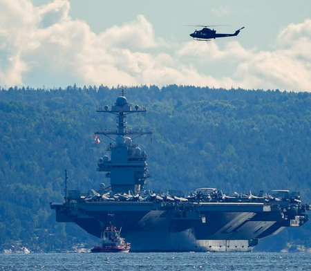 Pentagon sending aircraft carrier to Latin America Pentagon sending aircraft carrier to Latin America