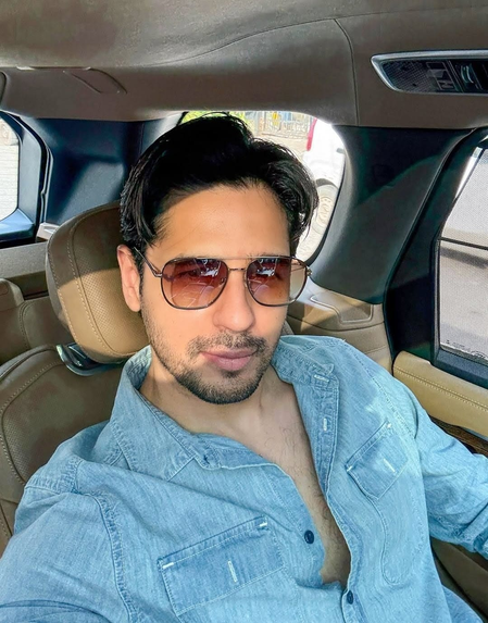 Sidharth Malhotra heads for an early morning shoot for 'Vvan: Force of the Forest' Sidharth Malhotra heads for an early morning shoot for 'Vvan: Force of the Forest'