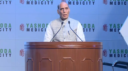 स्वस्थ भारत ही विकसित भारत की आधारशिला  राजनाथ सिंह स्वस्थ भारत ही विकसित भारत की आधारशिला  राजनाथ सिंह