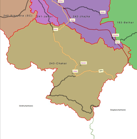 चकाई विधानसभा चुनाव पार्टियां पसंद नहीं आई तो जनता ने निर्दलीयों को चुना, इस बार किसको मिलेगा मौका? चकाई विधानसभा चुनाव पार्टियां पसंद नहीं आई तो जनता ने निर्दलीयों को चुना, इस बार किसको मिलेगा मौका?